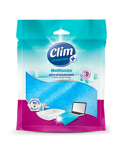 CLIM ANTIBACTERIAL Cleaning cloth, microfibres and cloths Microfiber Cloth Multipurpose