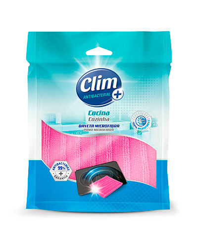 CLIM ANTIBACTERIAL Cleaning cloth, microfibres and cloths Vitro and Kitchen Microfiber Cloth