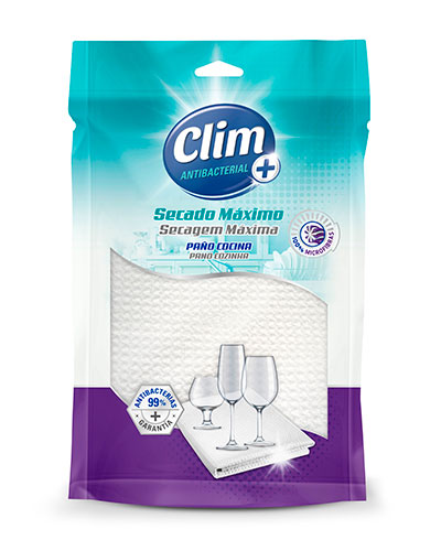CLIM ANTIBACTERIAL Cleaning cloth, microfibres and cloths Dishwasher Microfiber Cloth
