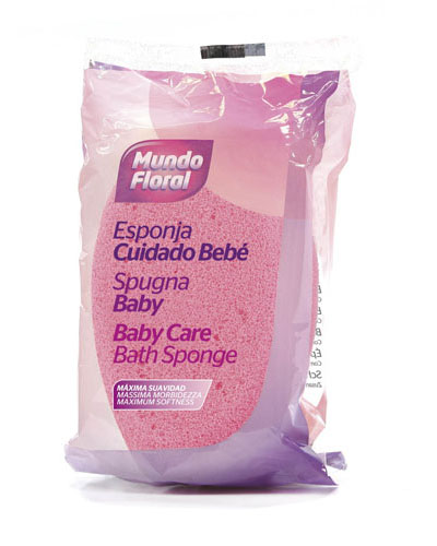 MUNDO FLORAL Higiene personal Esponja Cuidado Bebé
