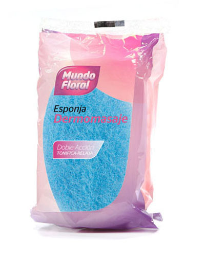 MUNDO FLORAL Higiene personal Esponja dermomasaje