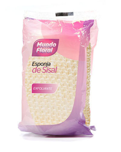MUNDO FLORAL Higiene personal Esponja Crin