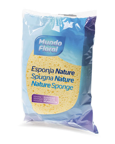 MUNDO FLORAL Higiene personal Esponja Nature