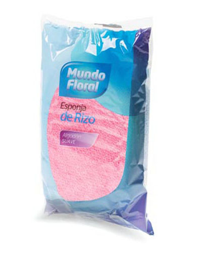 MUNDO FLORAL Higiene personal Esponja Rizo Oval