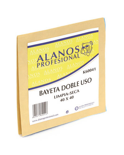ALANOS PROFESIONAL Bayetas Bayeta Doble Accion (Limpia y Seca) 40x40
